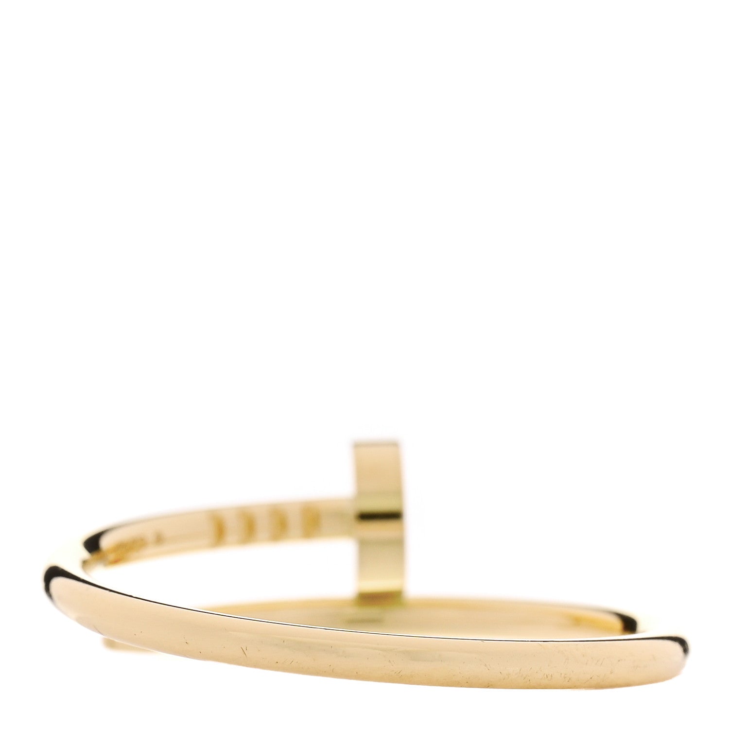 Cartier 18K Yellow Gold Small Juste Un Clou Ring 62 10 3 of 6