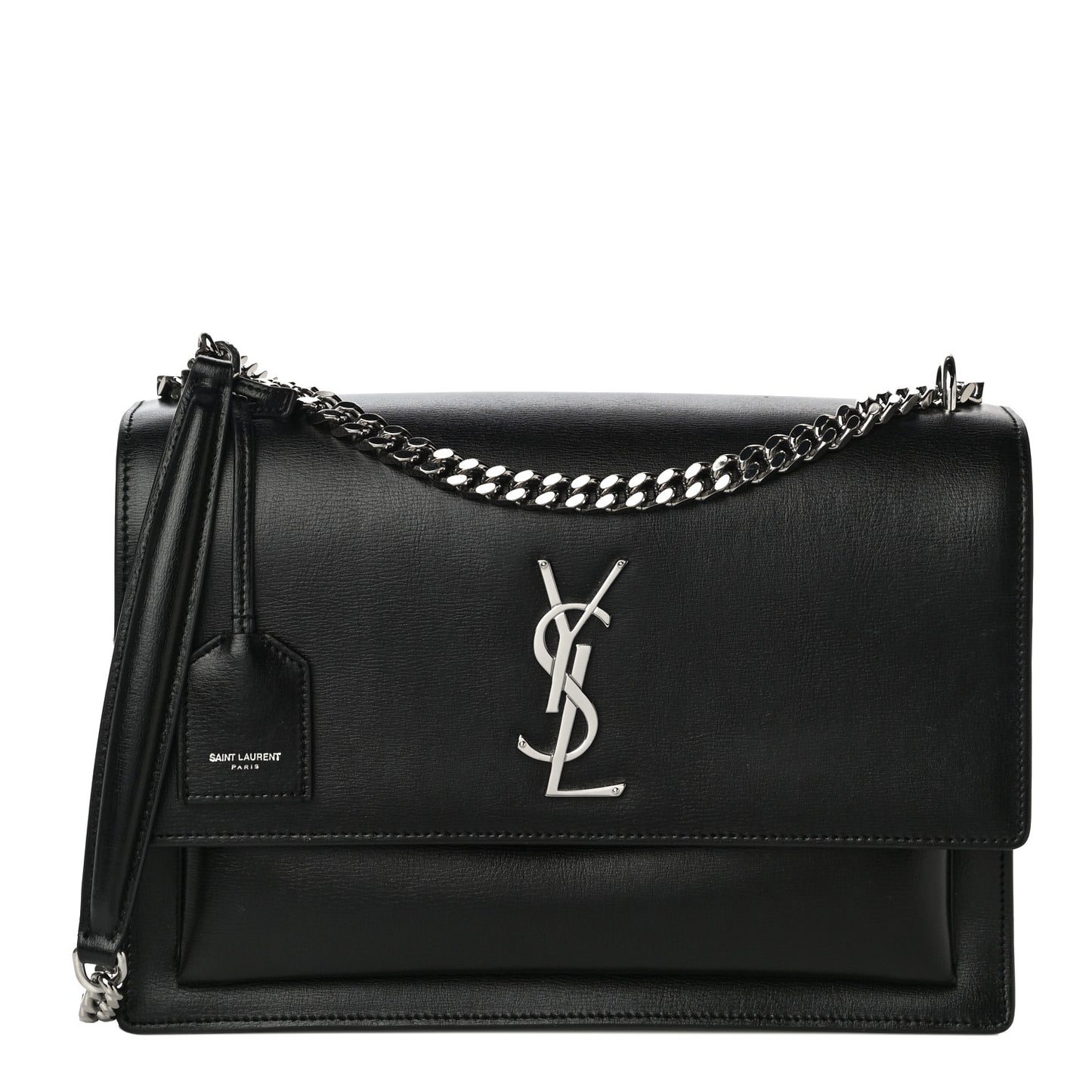 Calfskin Medium Monogram Sunset Black