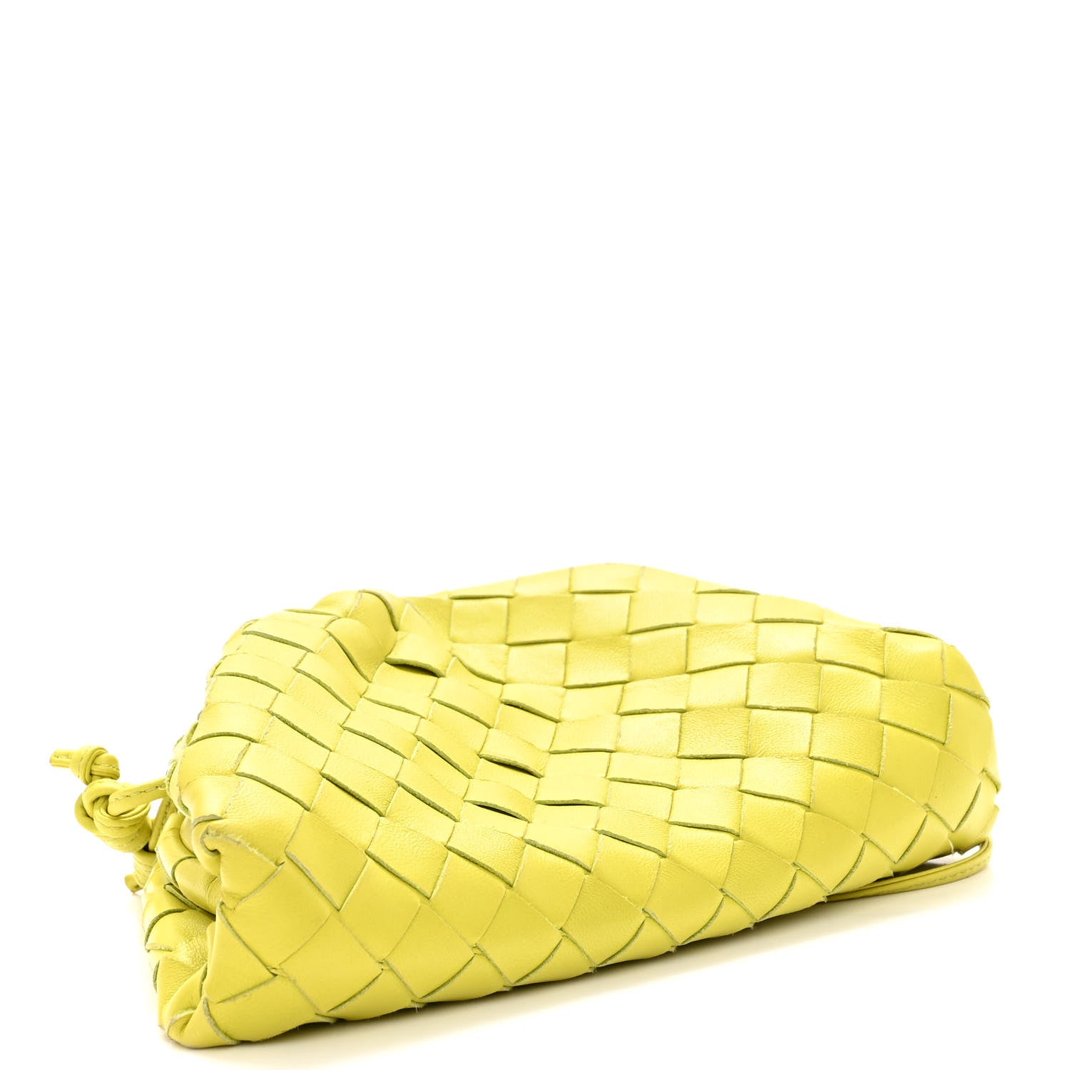 Bottega Veneta Nappa Intrecciato The Mini Pouch Kiwi 4 of 9