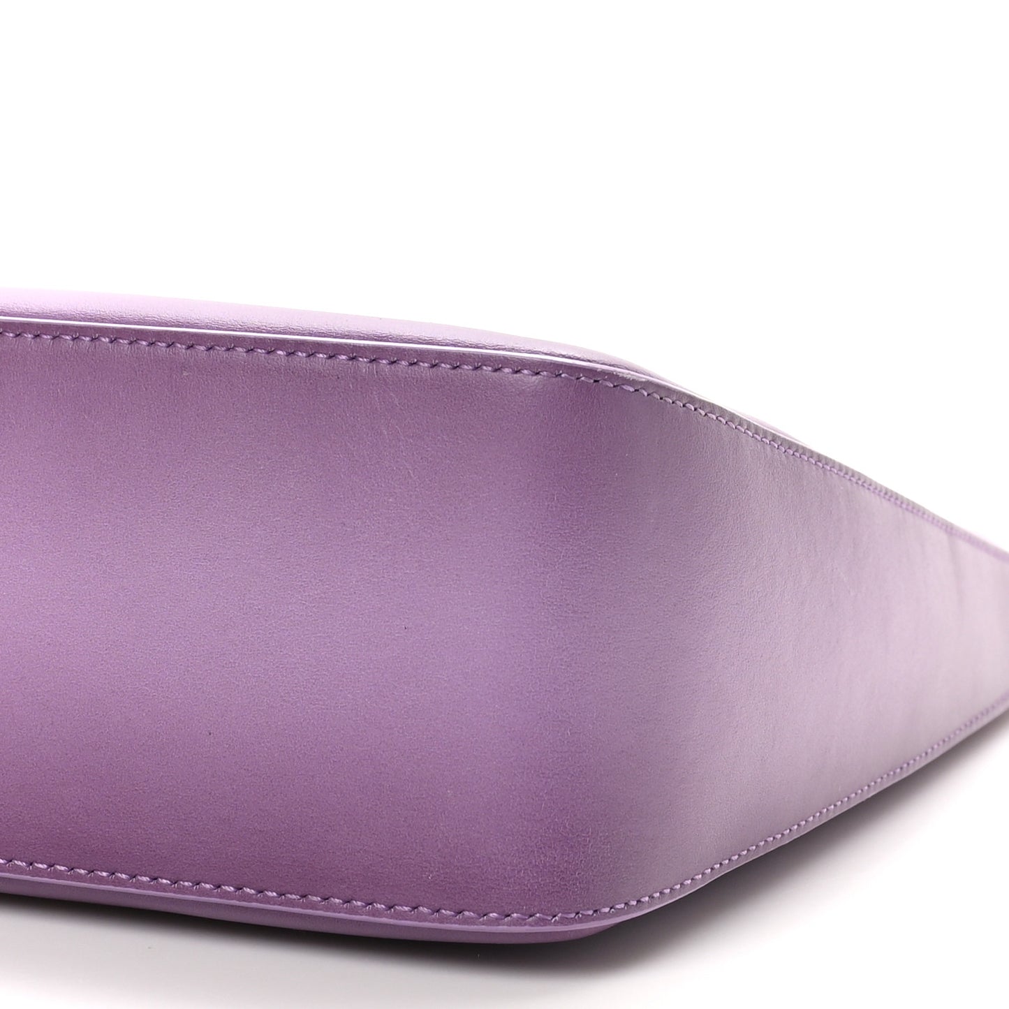Smooth Calfskin Small Moon Cut Out Shoulder Bag Mauve