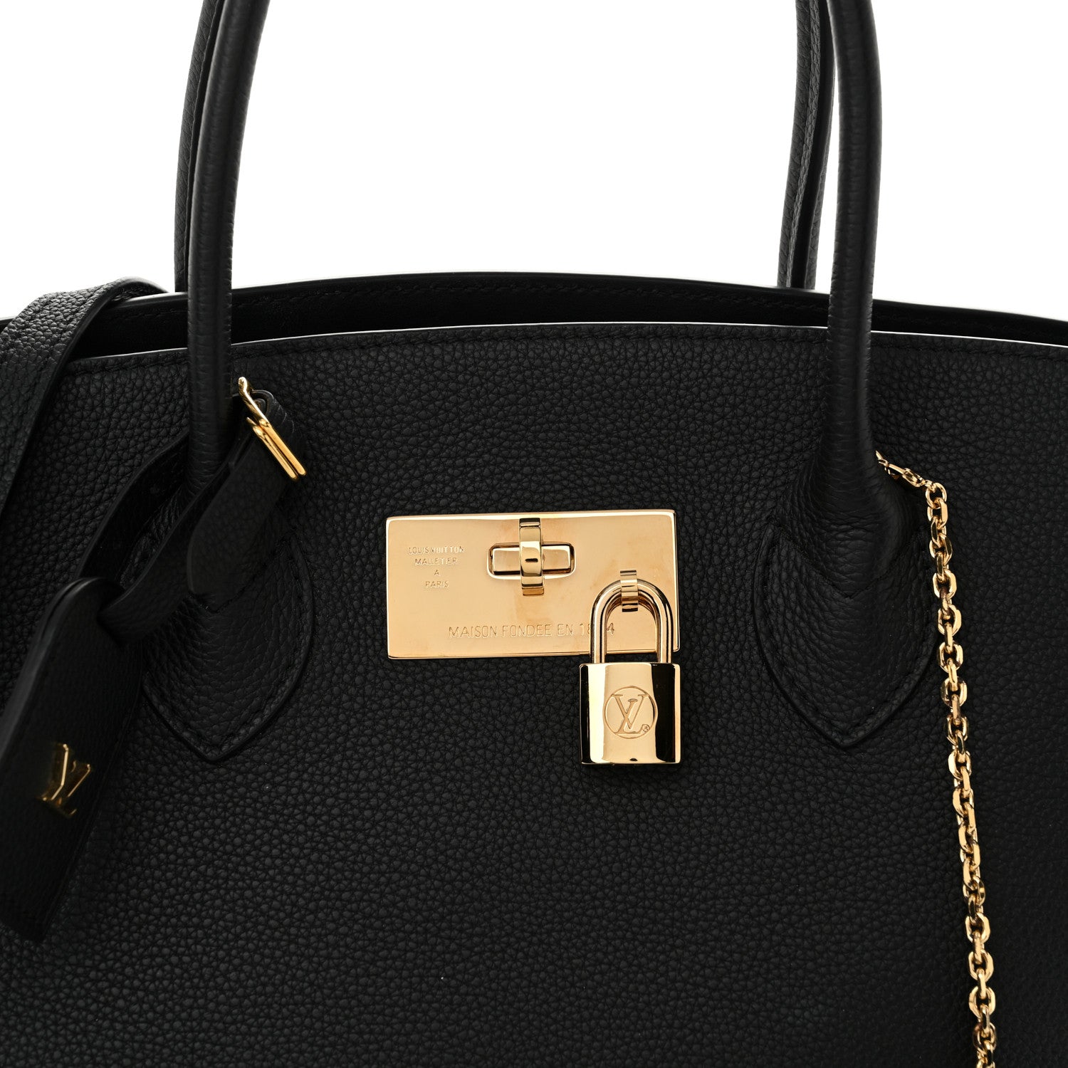Louis Vuitton Veau Nuage Milla MM Black 7 of 9