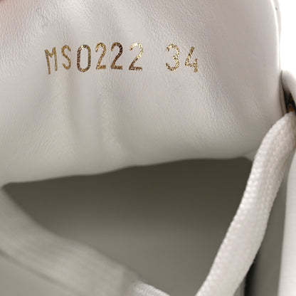 Louis Vuitton Lambskin Embossed Monogram Time Out Sneakers White 9 of 22