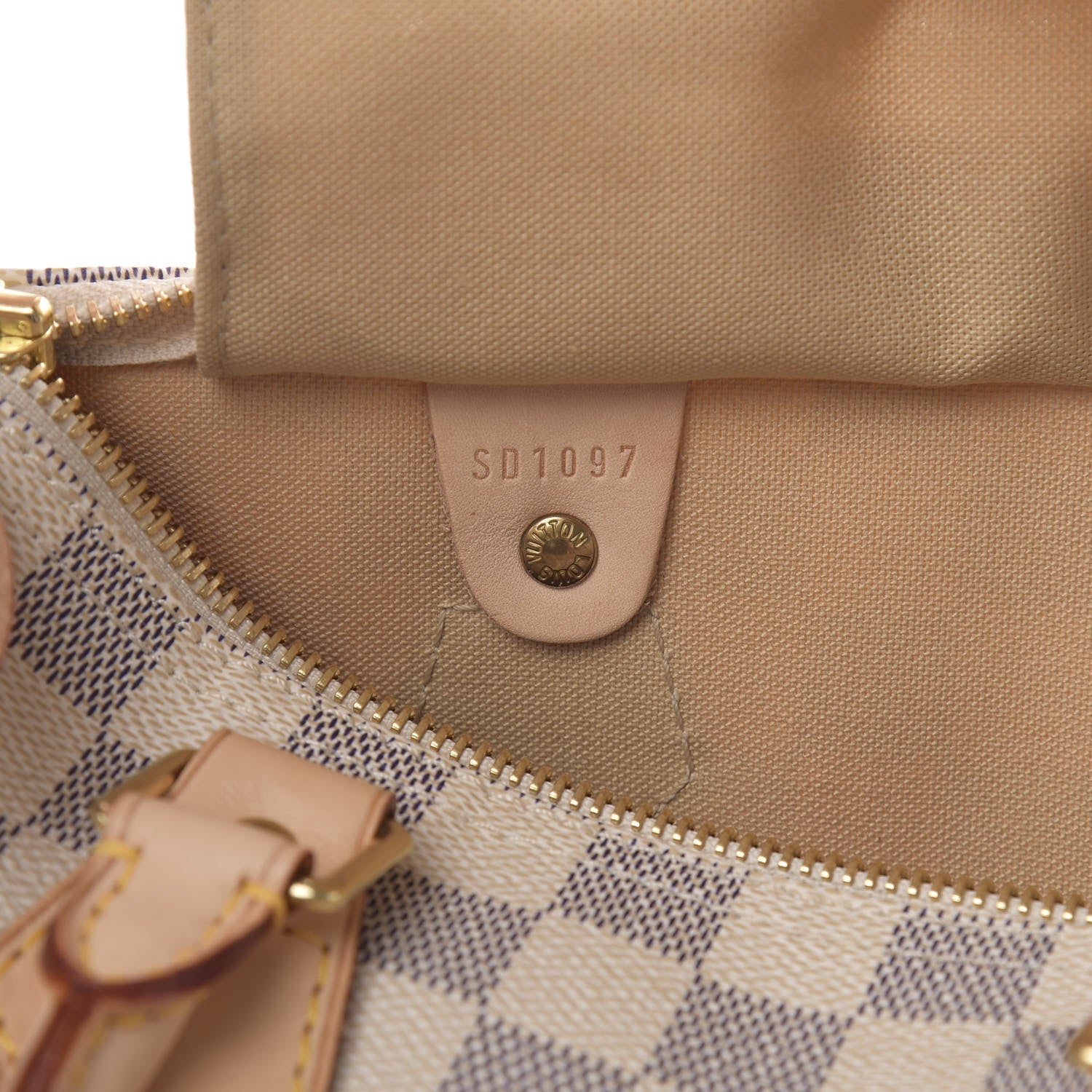 Louis Vuitton Damier Azur Speedy 25 6 of 13
