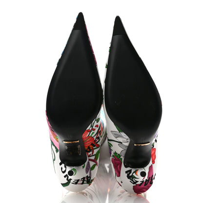 Balenciaga X GUCCI Jersey Floral Logo Boots 36 Multicolor Black 5 of 8