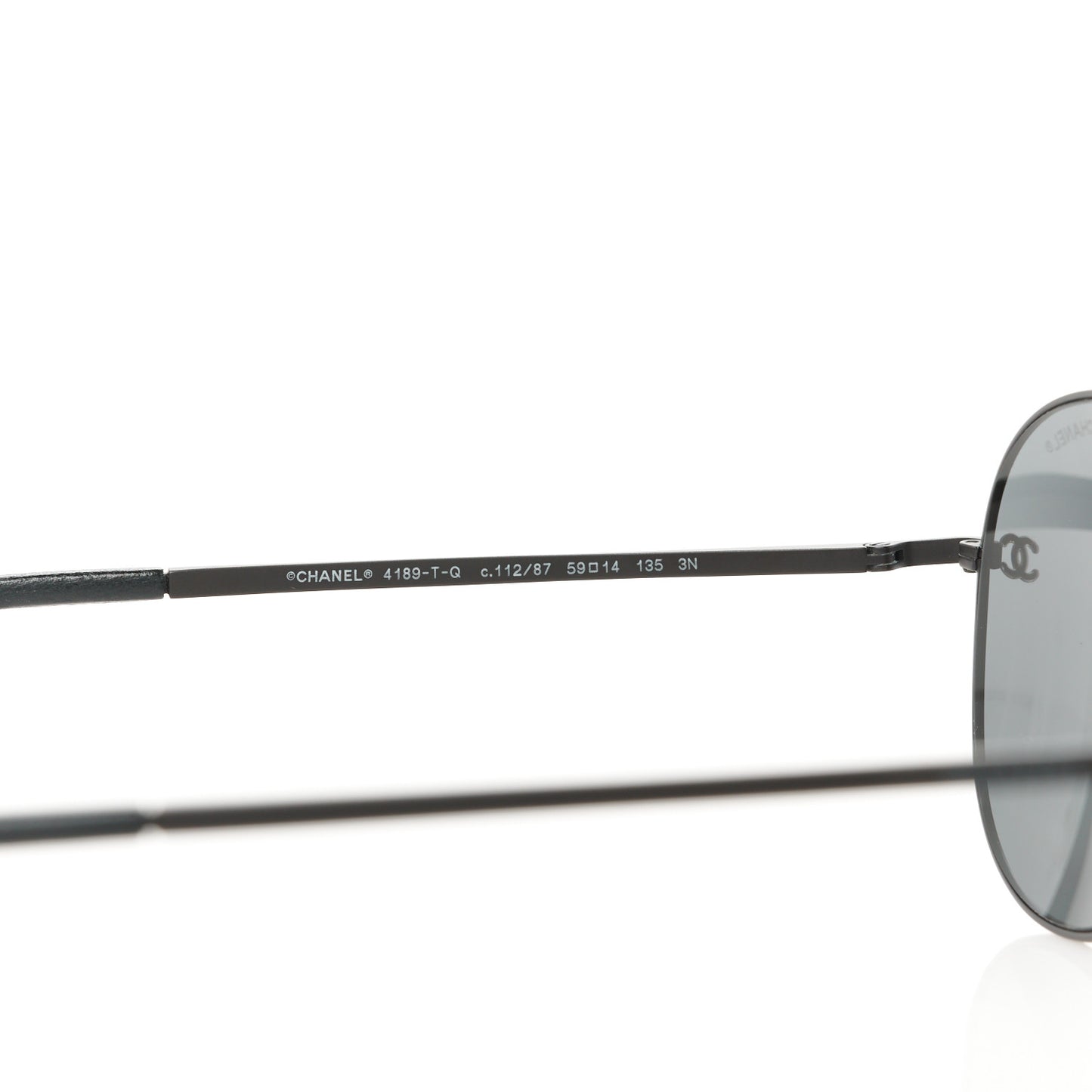 Aviator CC Sunglasses 4189-T-Q Black