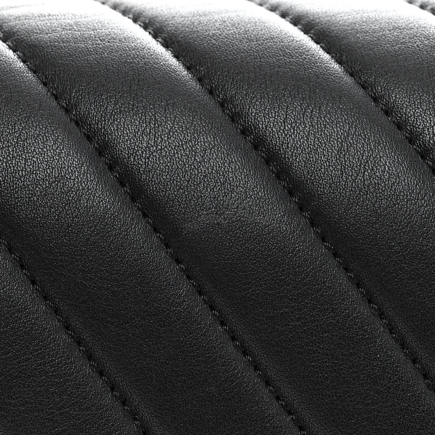 Calfskin Chevron Quilted New Medium Boy Flap Black