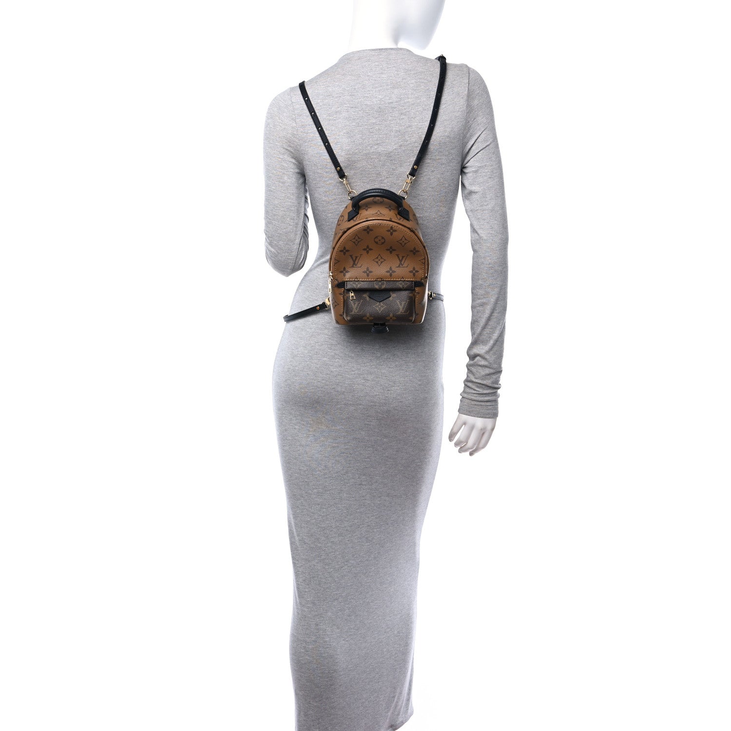 Louis Vuitton Reverse Monogram Palm Springs Backpack Mini 2 of 13