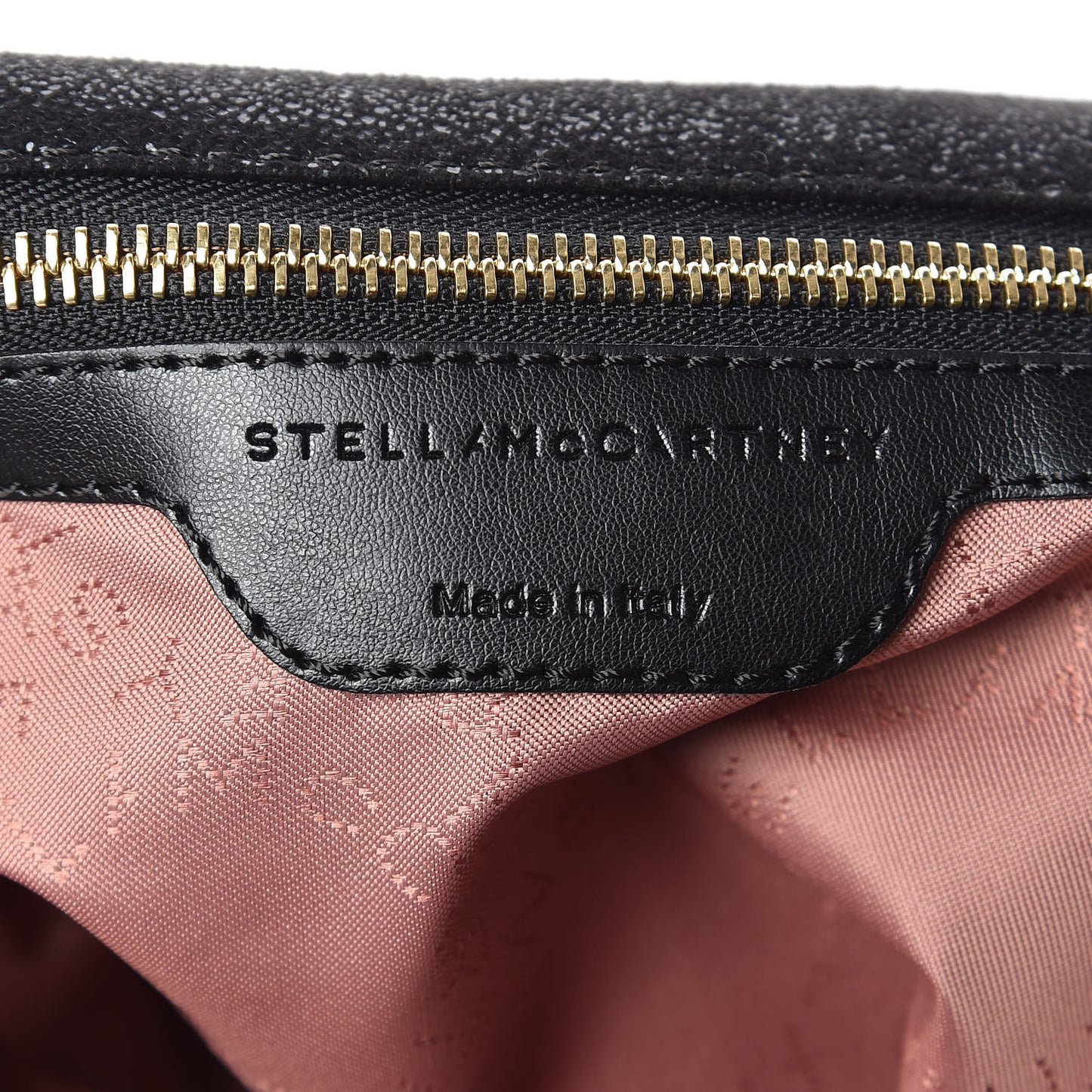 Shaggy Deer Falabella Fold Over Tote Black