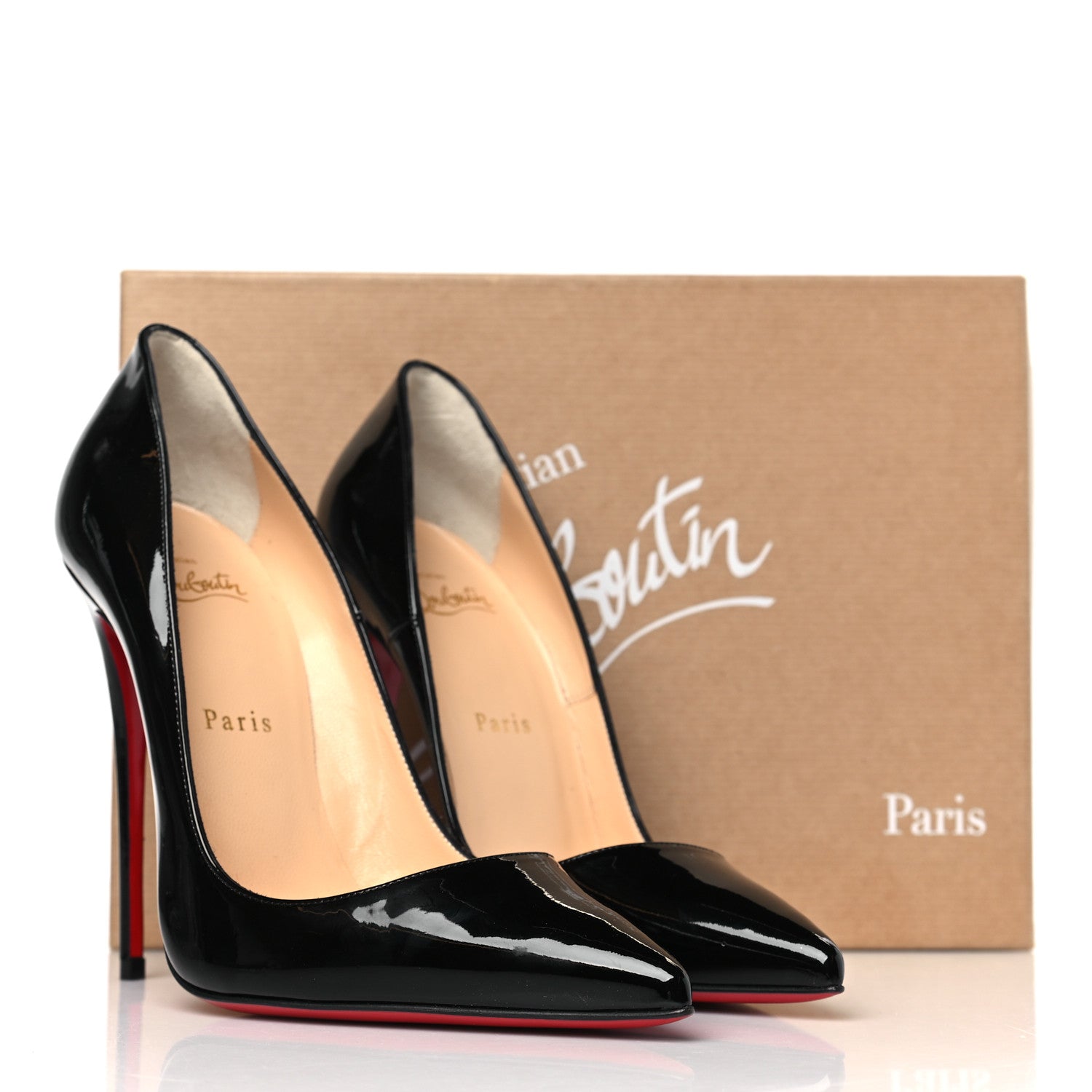 Christian Louboutin Patent So Kate 120 Pumps 38.5 Black 10 of 10