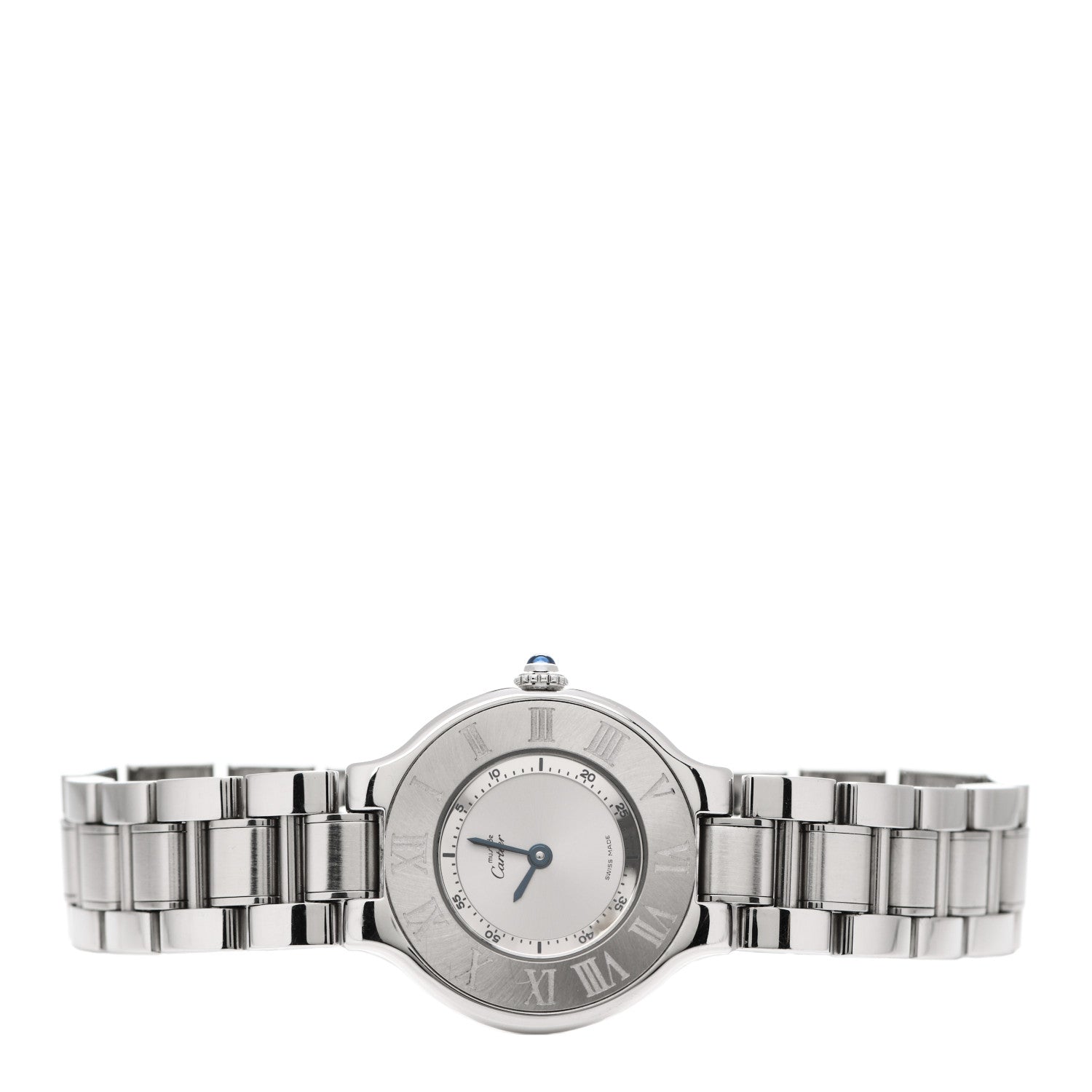 Cartier Stainless Steel 28mm Must De 21 Quartz Watch 2 of 6