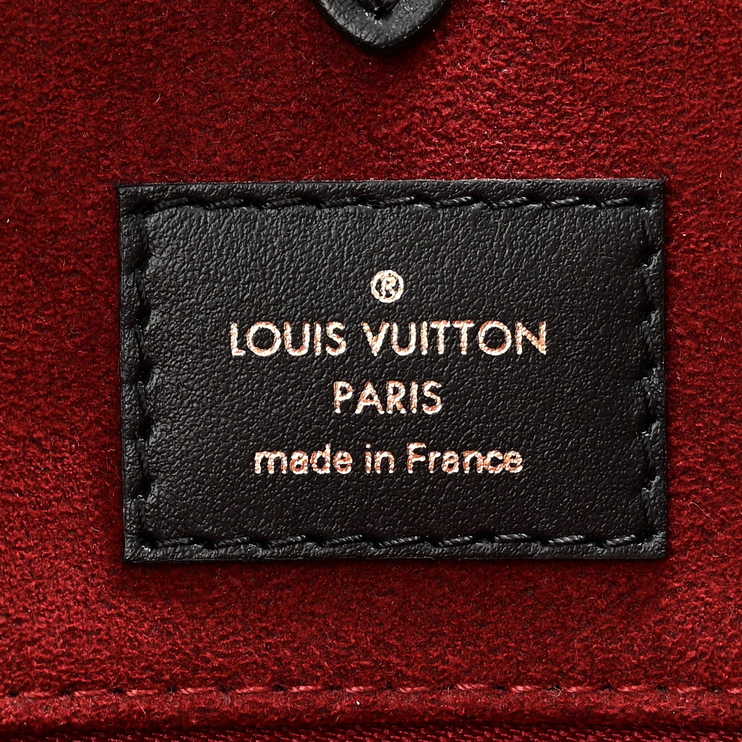 Louis Vuitton Empreinte Monogram Giant Onthego MM Black Beige 6 of 9
