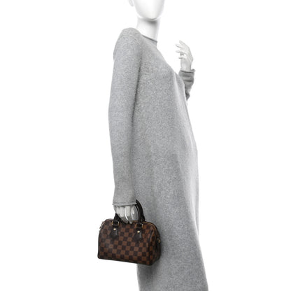 Louis Vuitton Damier Ebene Speedy Bandouliere 20 2 of 9