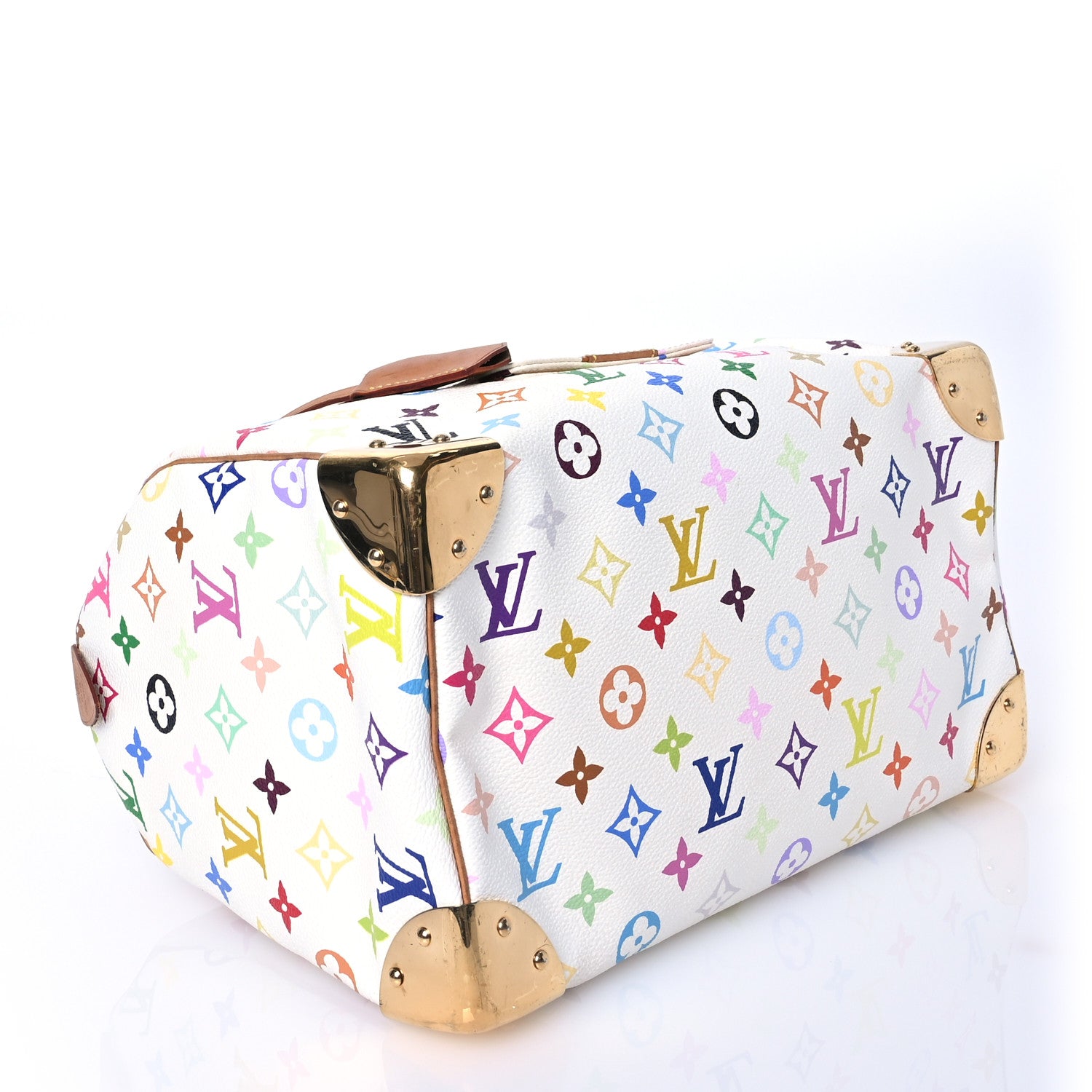 Louis Vuitton Monogram Multicolor Speedy 30 White 4 of 14