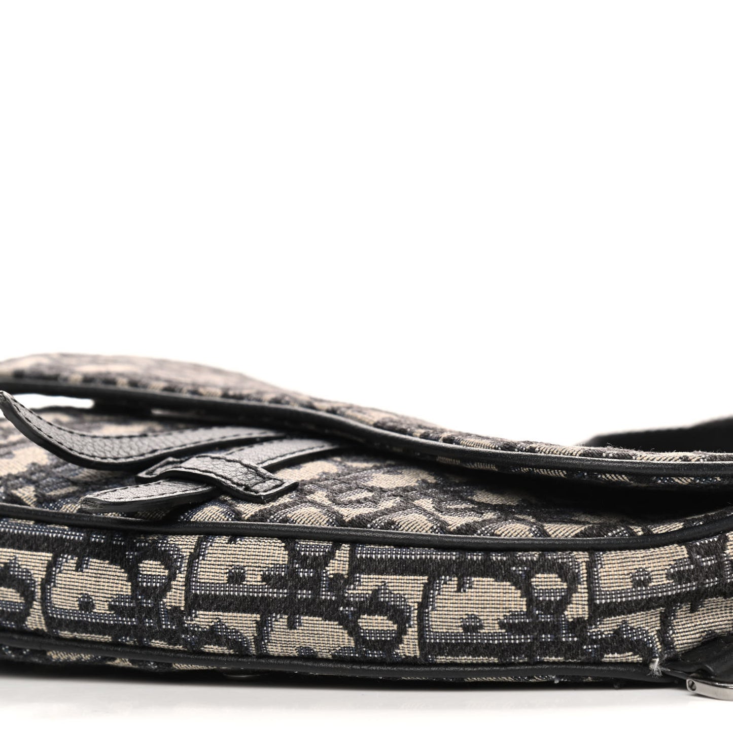 Oblique Mens Mini Saddle Bag Blue