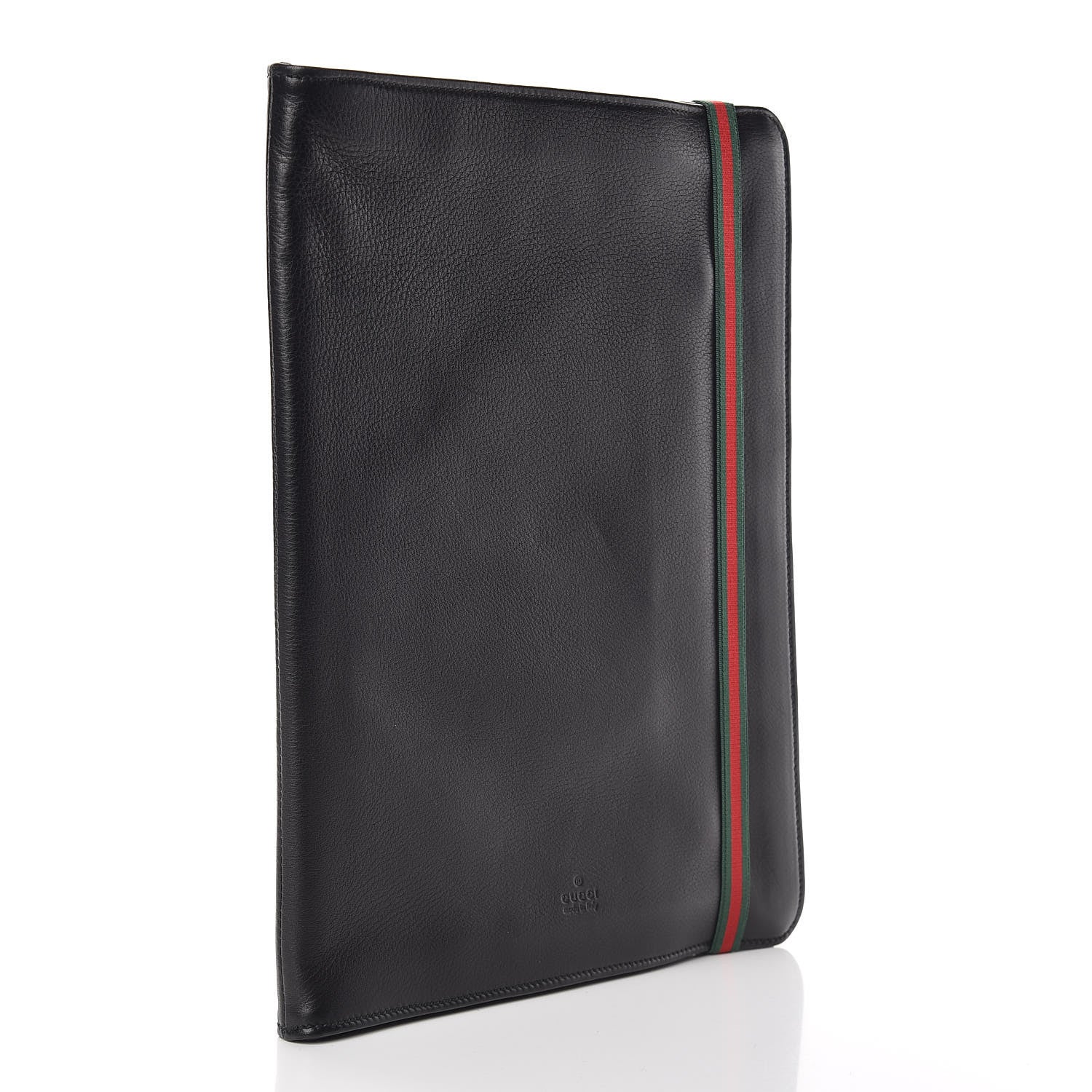 Gucci Calfskin Web Document Holder Black 3 of 8