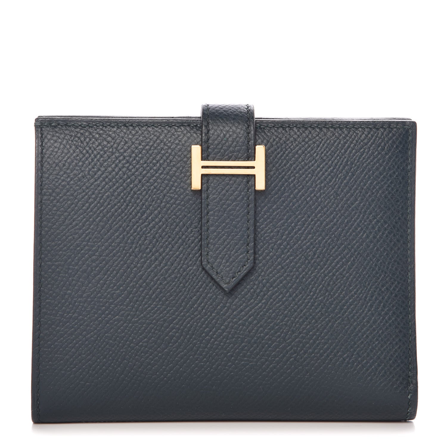 Hermes Epsom Bearn Compact Wallet Vert Cypress 1 of 8