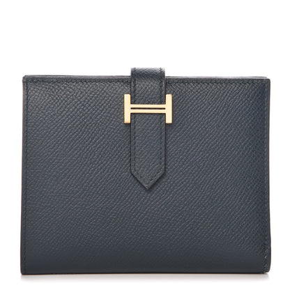 Hermes Epsom Bearn Compact Wallet Vert Cypress 1 of 8