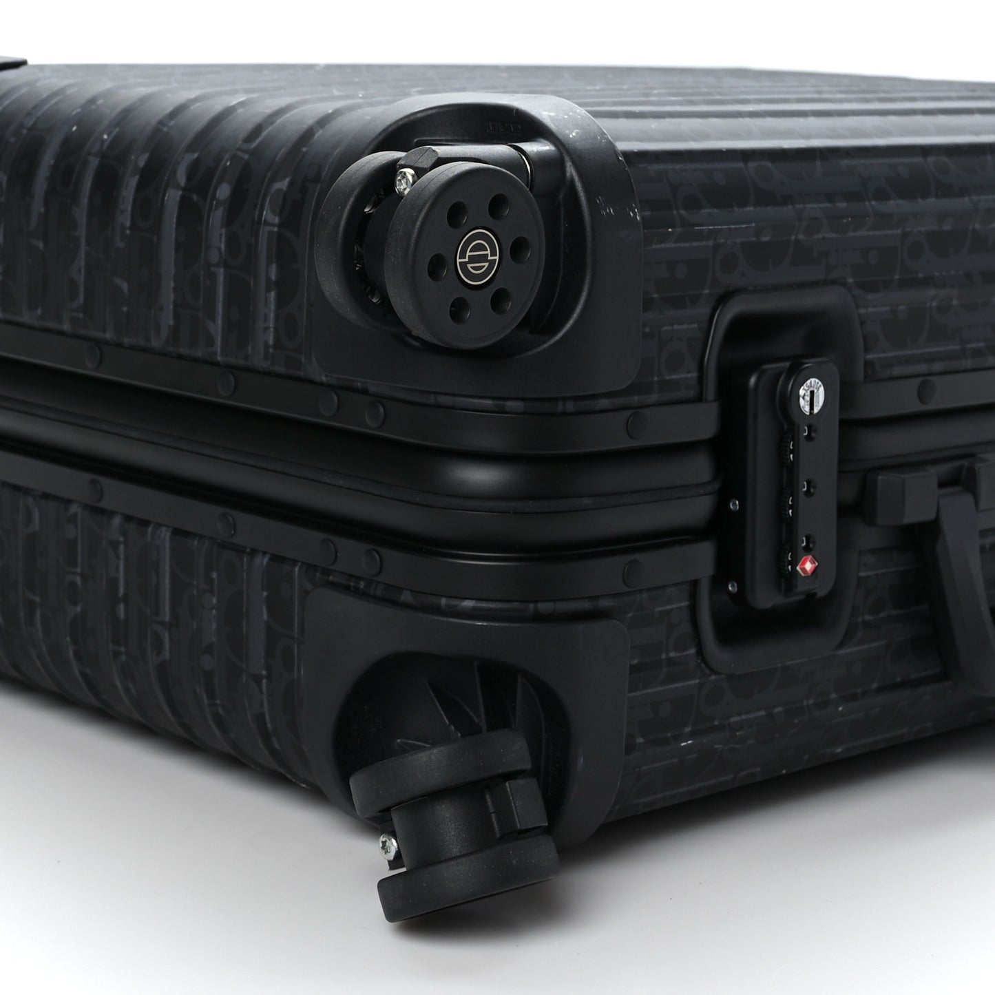X RIMOWA Aluminum Gradient Cabin Luggage Black
