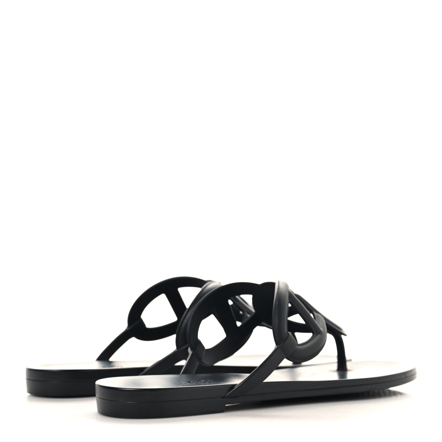 Rubber Womens Egerie Sandals 38 Black