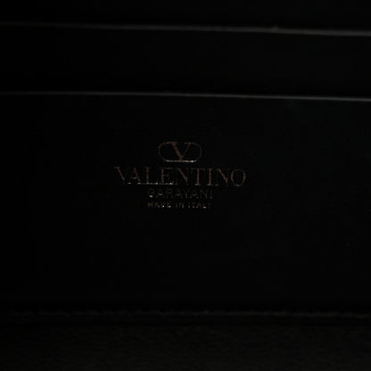 Valentino Garavani Sequins Toile Iconographe Calfskin Beaded Mini Le Troisieme Shopping Bag Black Rose 6 of 11