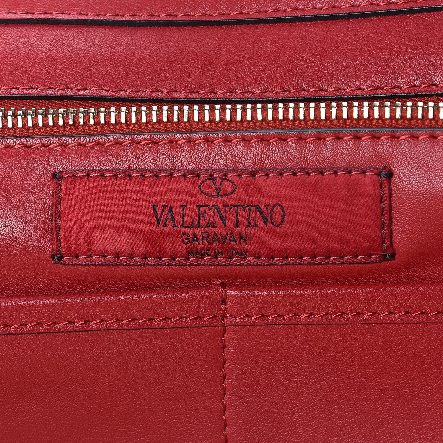 Valentino Garavani Vitello Colorblock Medium Rockstud Tote Deep Rose Clover Grey Scarlet 6 of 16