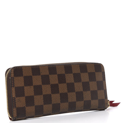 Louis Vuitton Damier Ebene Clemence Wallet 3 of 9