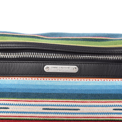 Saint Laurent Wool Mexican Jacquard City Belt Bag Multicolor 11 of 11