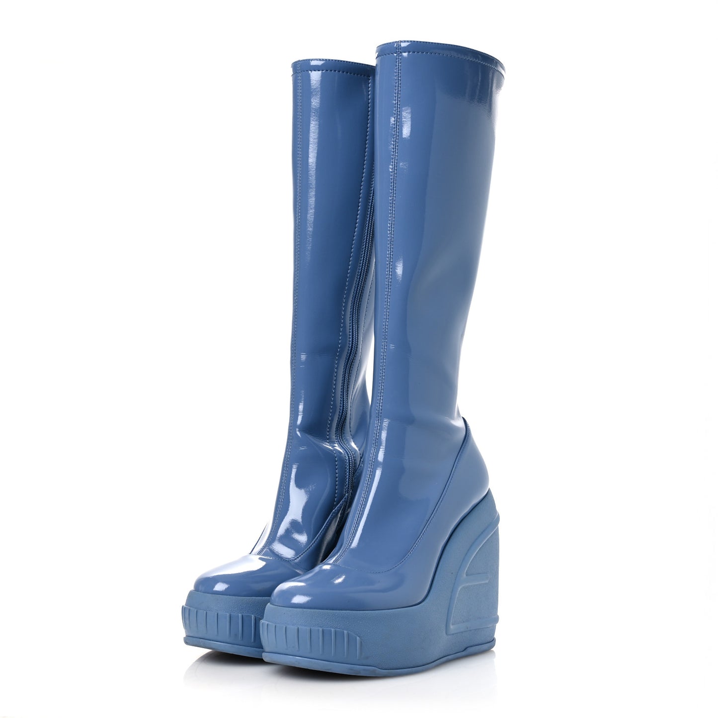Technical Patent Fashion Show Platform 140mm Tall Boots 41 Perfect