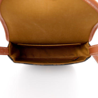 Celine Canvas Calfskin Triomphe Mini Besace Tan 5 of 12