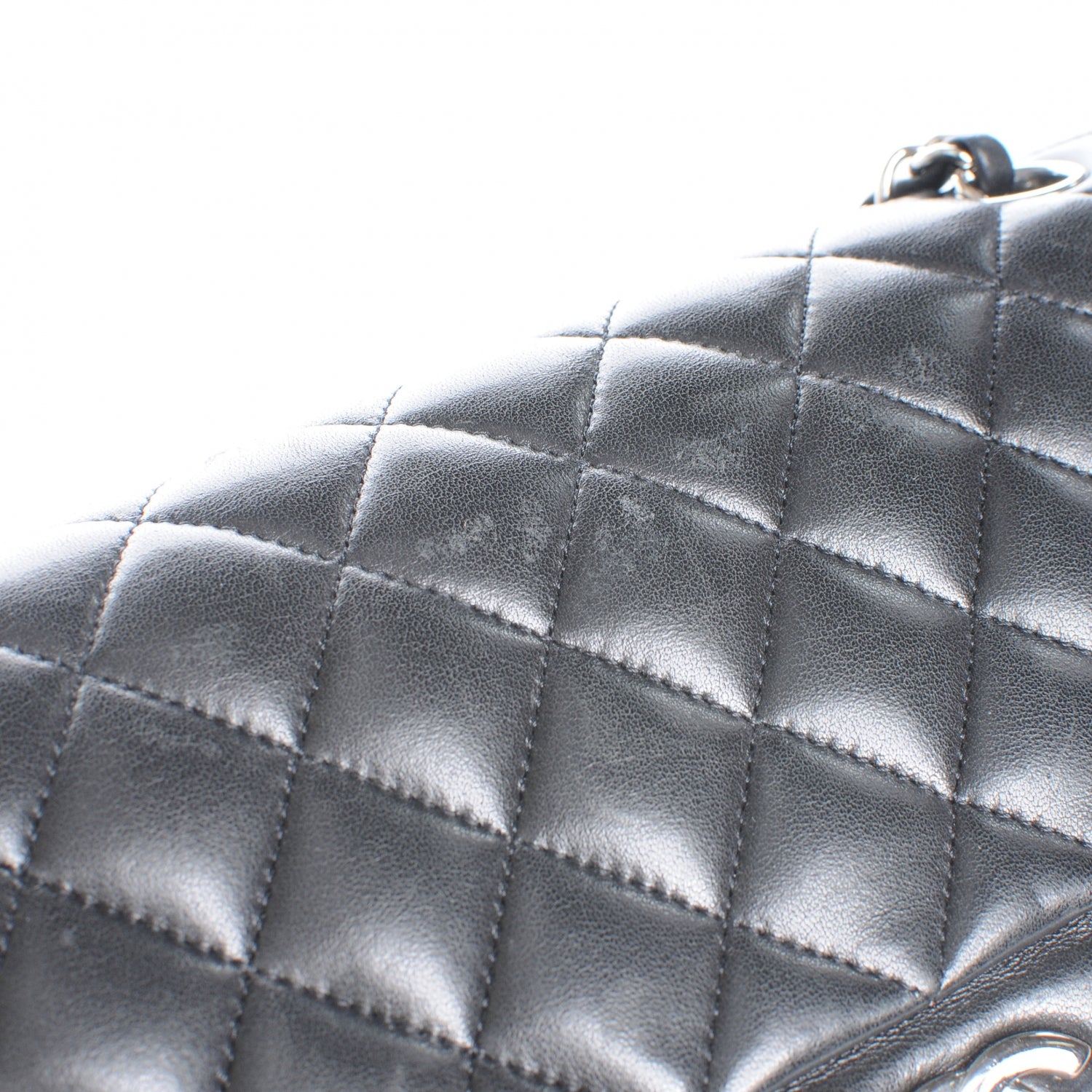 Chanel Lambskin Medium Double Flap Black 9 of 9