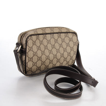 Gucci GG Plus Monogram Small Shoulder Bag Dark Brown 3 of 7