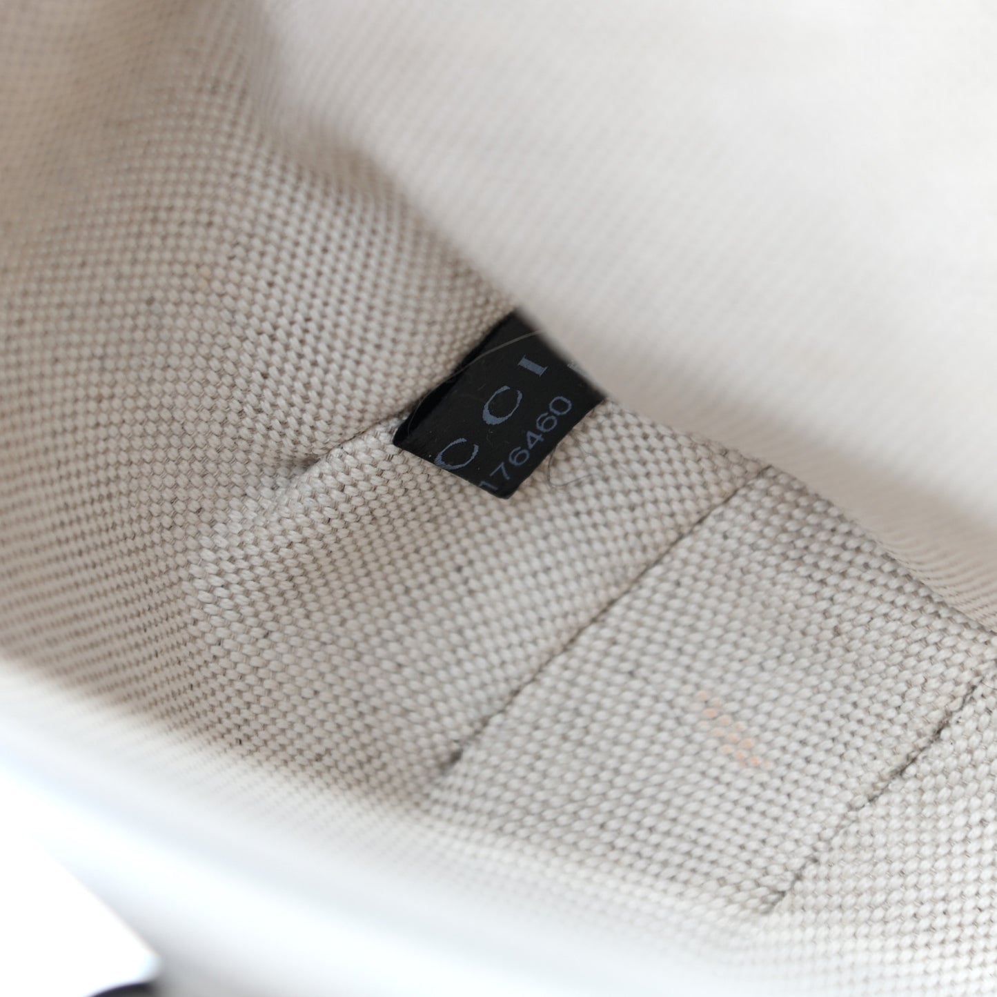 GG Supreme Monogram Web Mini Horsebit 1955 Shoulder Bag Beige Mystic White