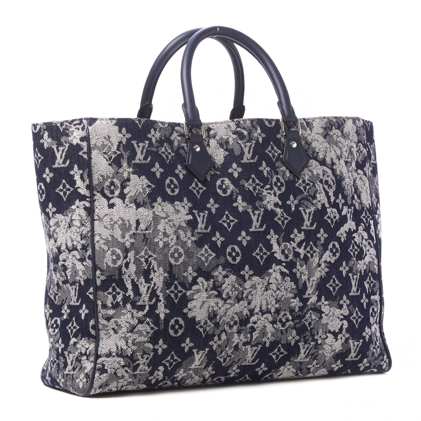 Monogram Tapestry Grand Sac Bleu