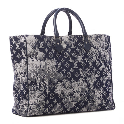 Louis Vuitton Monogram Tapestry Grand Sac Bleu 2 of 7