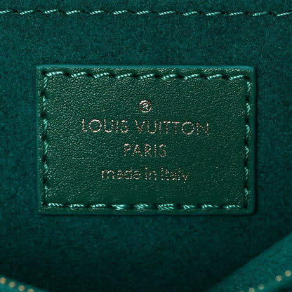 Louis Vuitton Calfskin New Wave Chain Bag MM NM Emerald 8 of 11