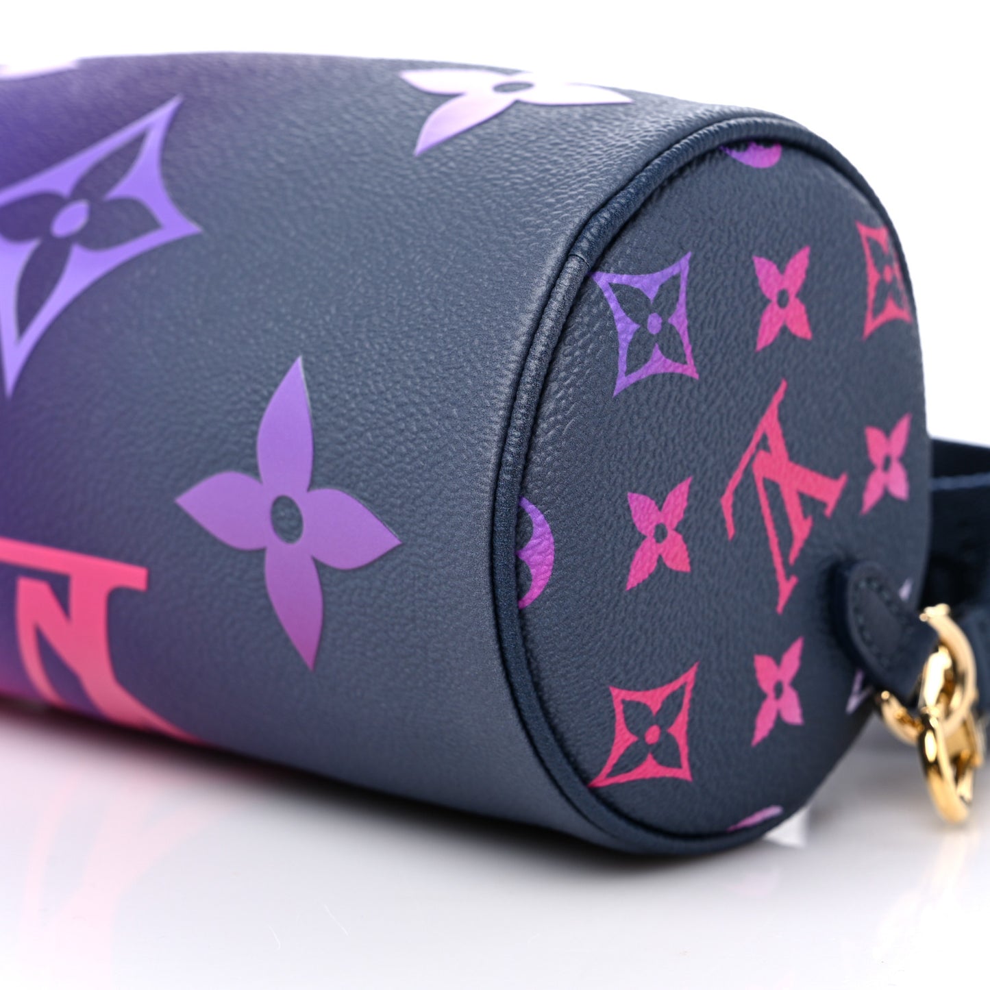 Monogram Giant Spring In The City Papillon BB Midnight Fuchsia