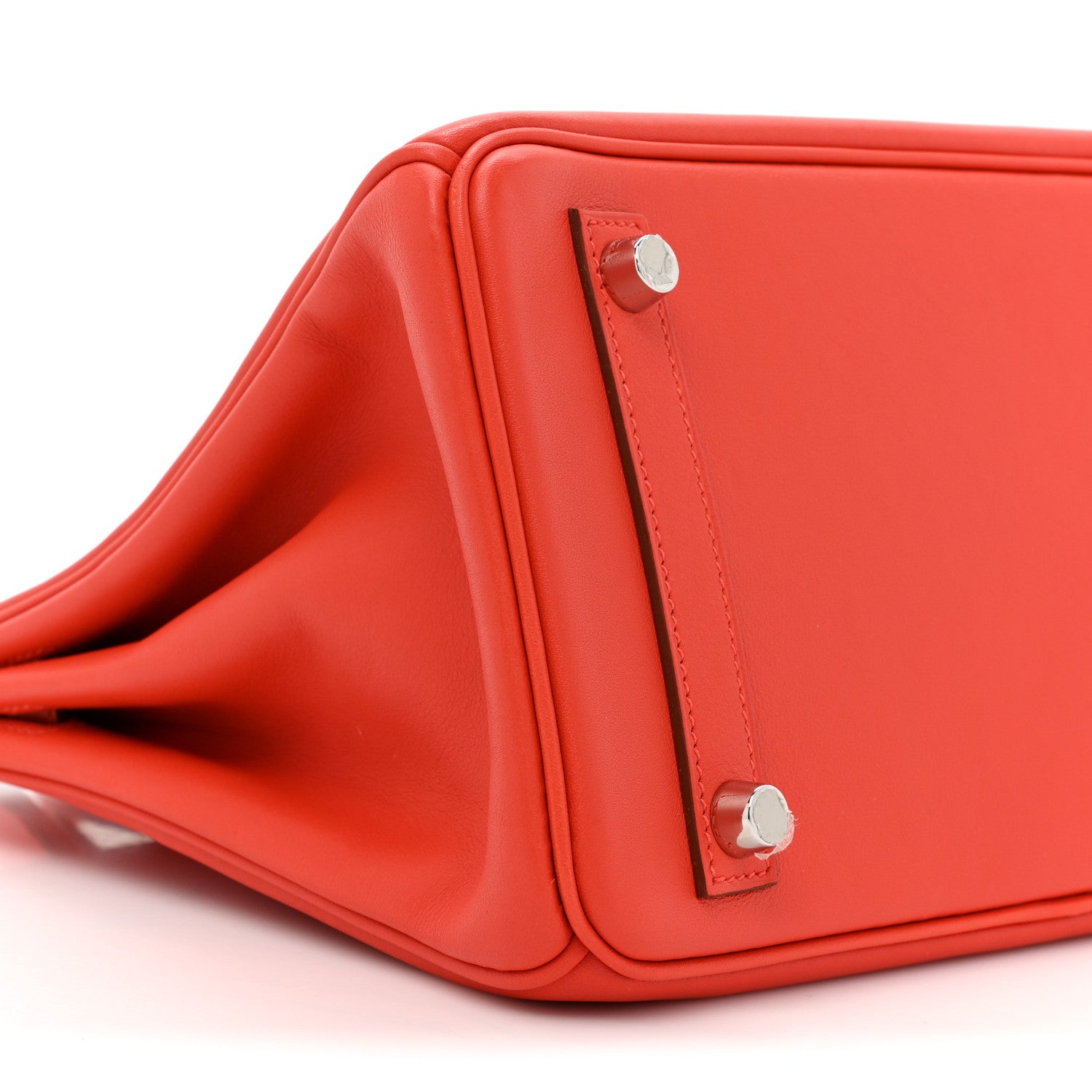 Hermes Swift Birkin 25 Vermillion 8 of 9