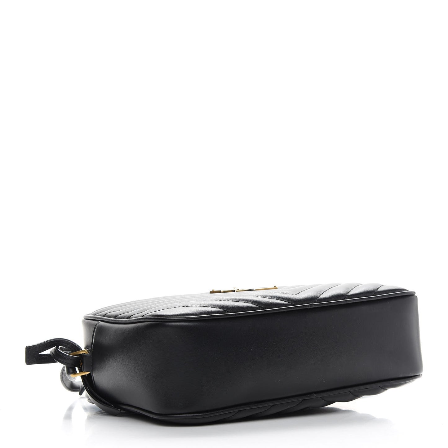 Calfskin Matelasse Monogram Lou Camera Bag Black