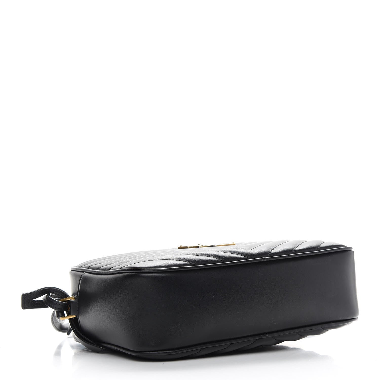 Saint Laurent Calfskin Matelasse Monogram Lou Camera Bag Black 4 of 9