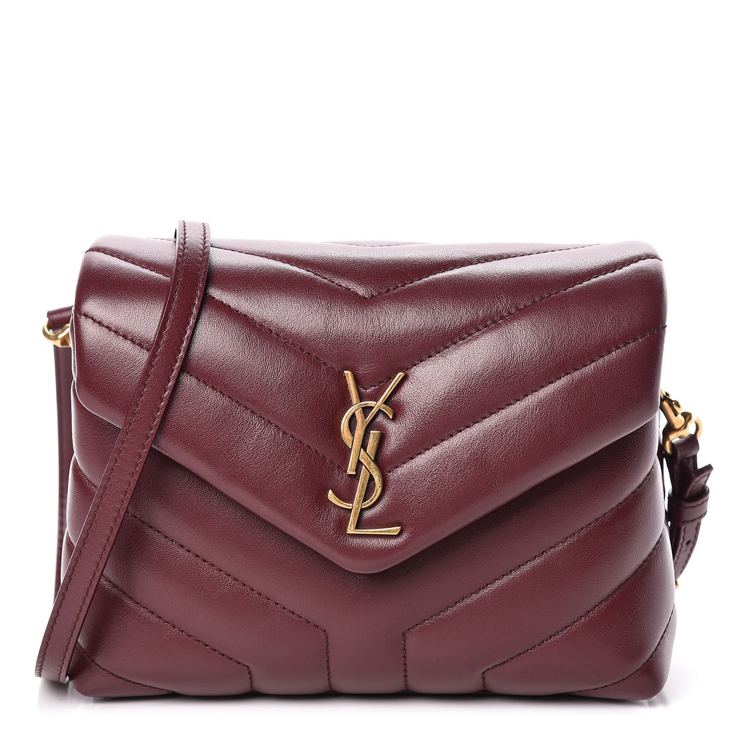 Calfskin Y Quilted Monogram Toy Loulou Monogram Crossbody Bag Rouge Legion