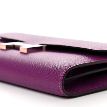 Hermes Epsom Constance Wallet To Go Anemone 10 of 13