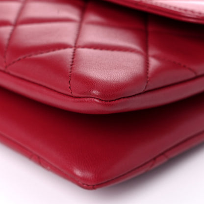 Chanel Lambskin Quilted Medium Trendy CC Flap Pink 9 of 17