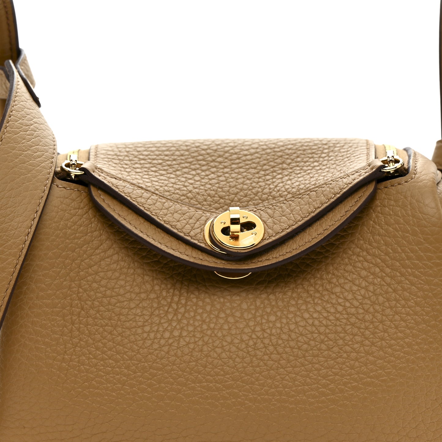 Taurillon Clemence Mini Lindy 20 Biscuit