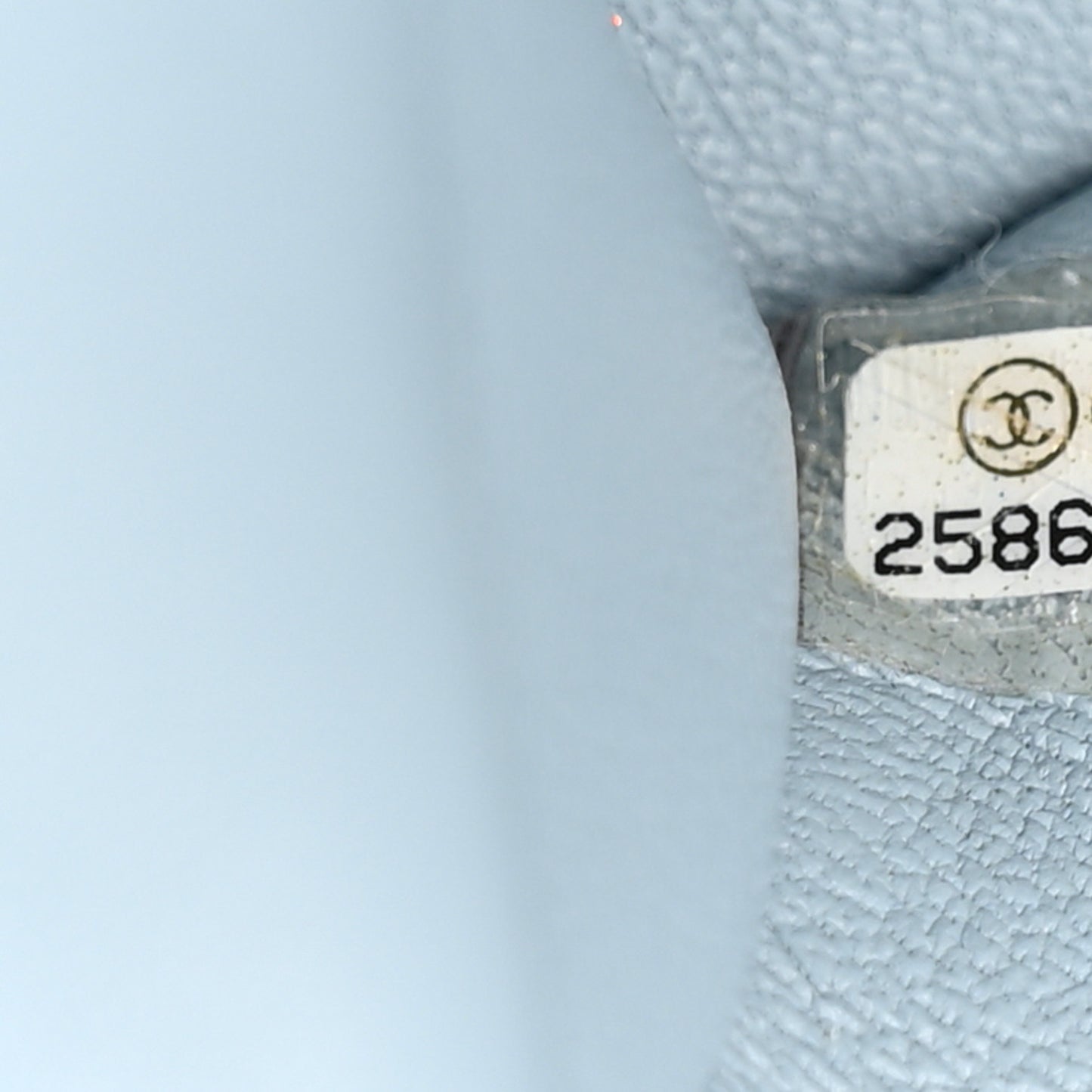 Sequin Large Waterfall Flap Light Blue