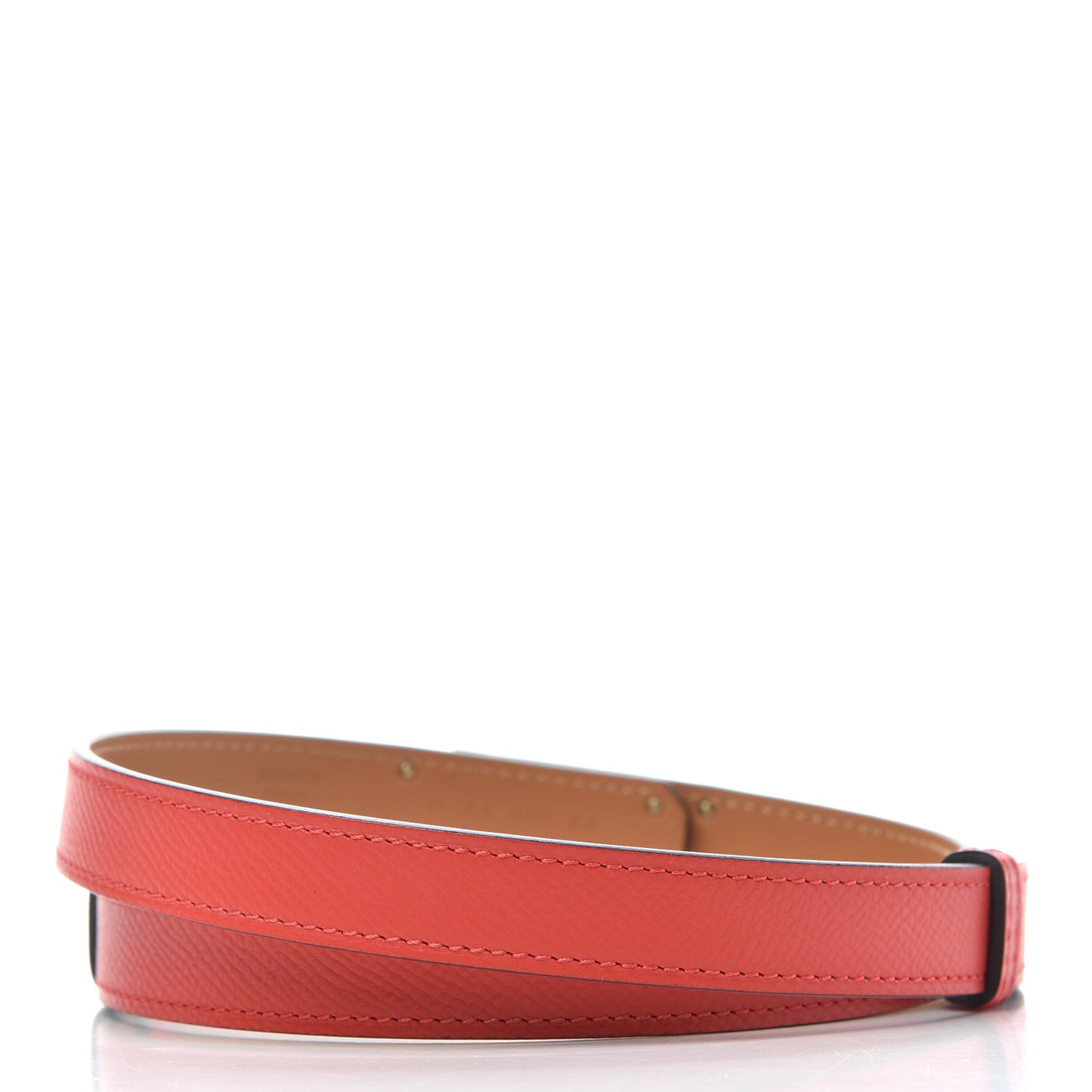 Epsom Kelly Belt Rouge Tomate