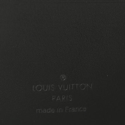 Louis Vuitton Grained Calfskin Aerogram Multiple Wallet Black 5 of 7