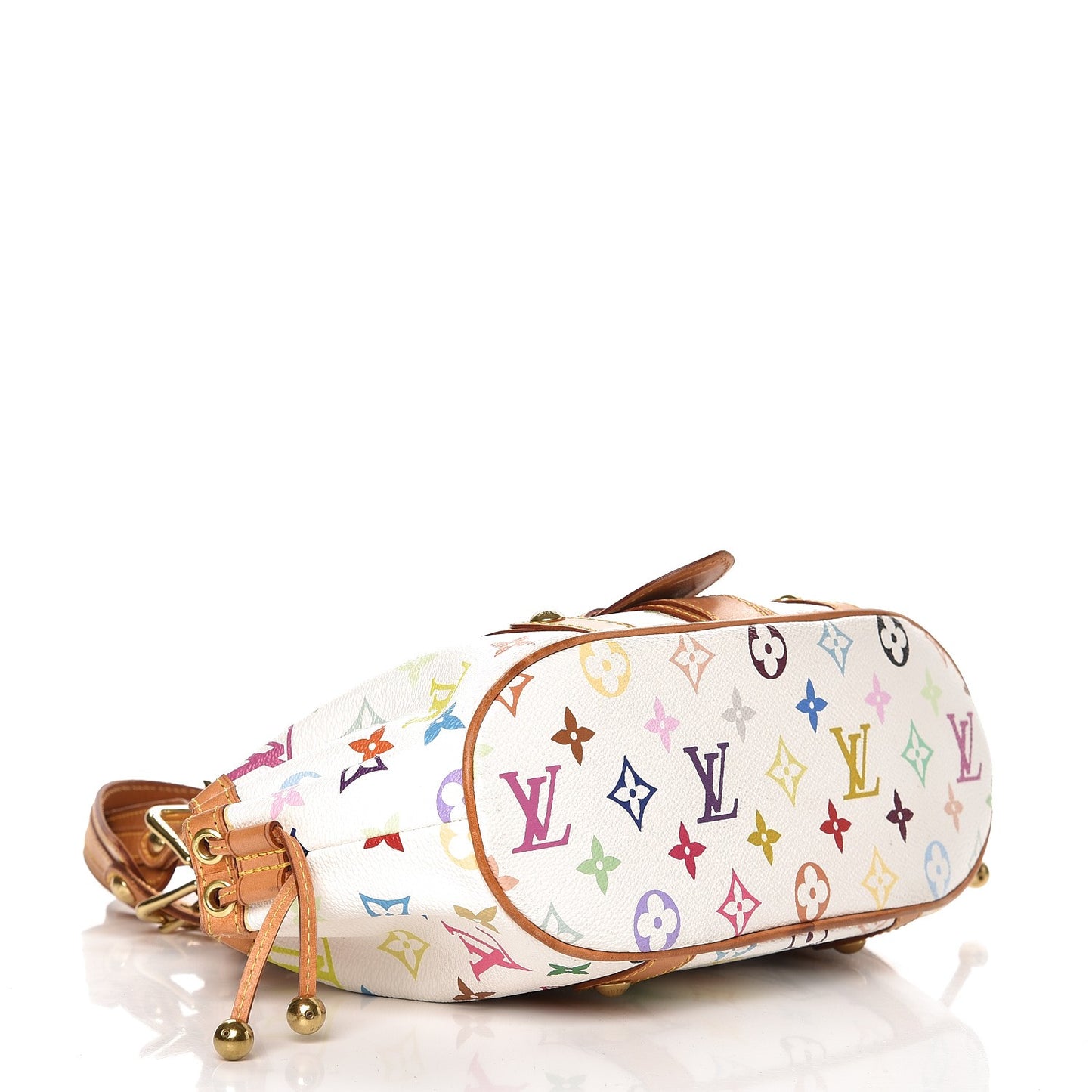 Monogram Multicolor Theda GM White