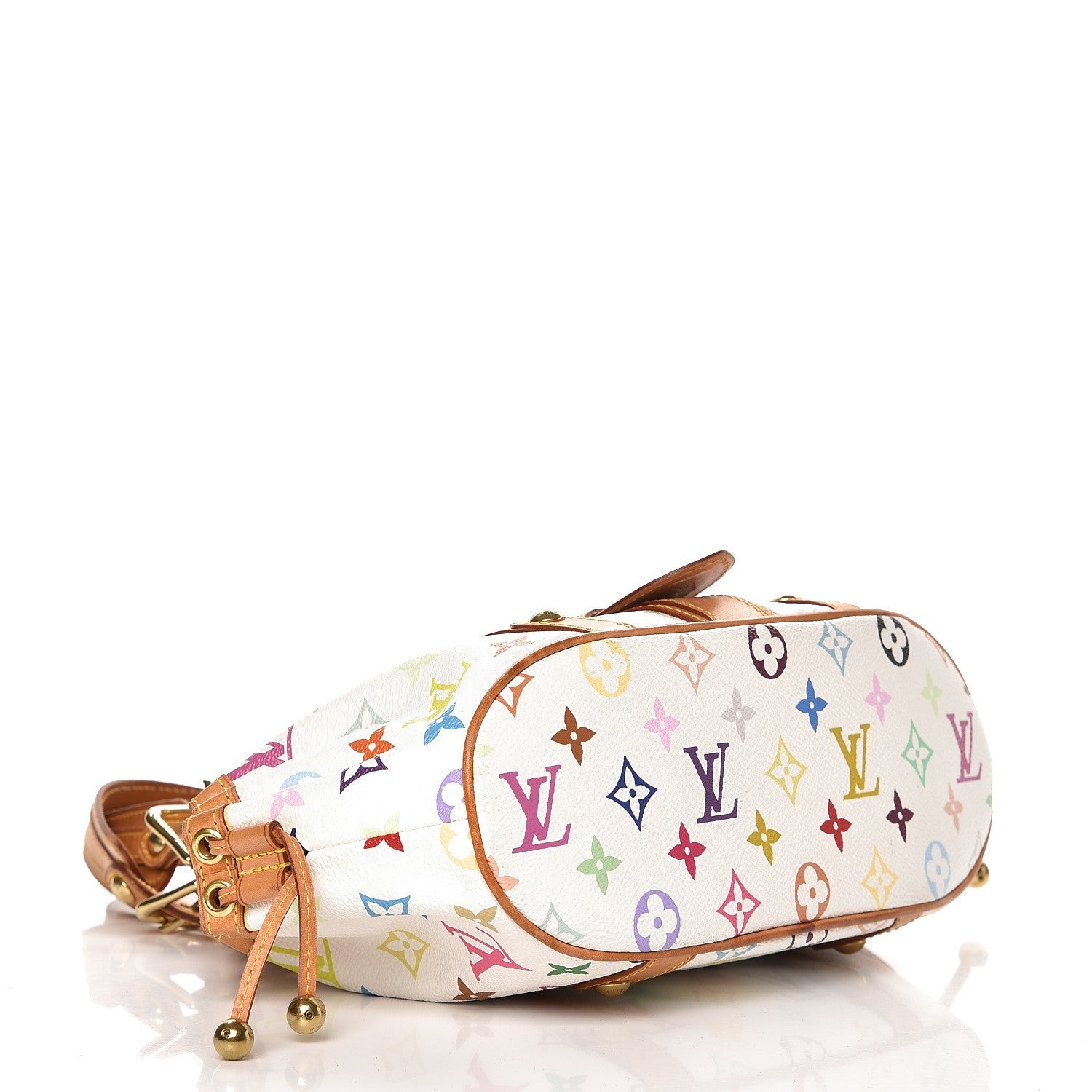 Louis Vuitton Monogram Multicolor Theda GM White 4 of 11