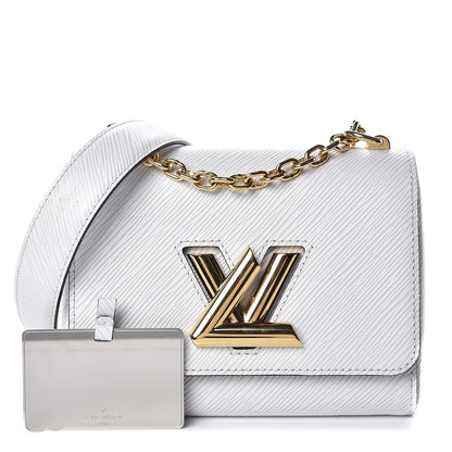 Louis Vuitton Epi Twist Shoulder Bag PM White 1 of 12