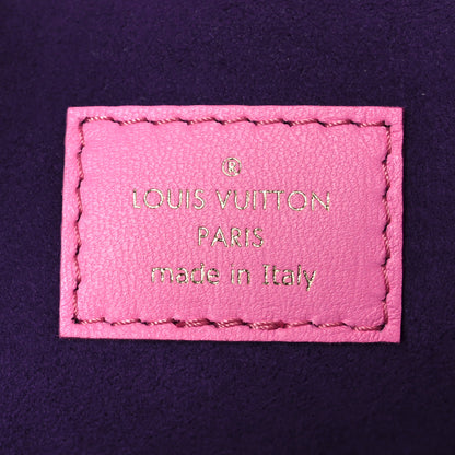 Louis Vuitton Lambskin Embossed Monogram Vuittamins Coussin PM Rose Violet 8 of 11